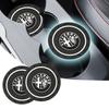 Car Sticker For Alfa Romeo 159 147 1/2pcs Car Coasters Silica Gel Water Cup Mat Valve Non-slip Pad For Alfa Romeo Giulia Stelvio cdr563