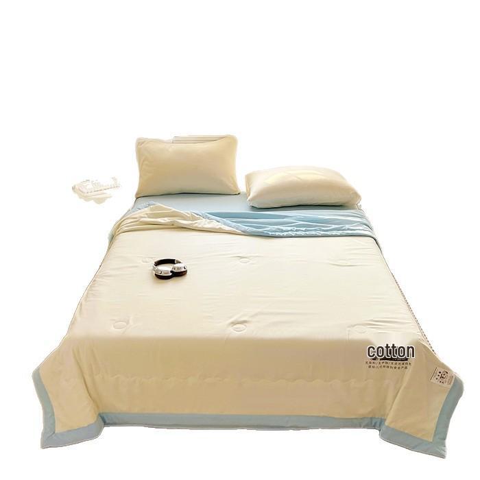 Class A Cotton Summer Quilt for Mother & Baby - Lightweight, Thin, Machine Washable, Perfect for Air Conditioning or Children