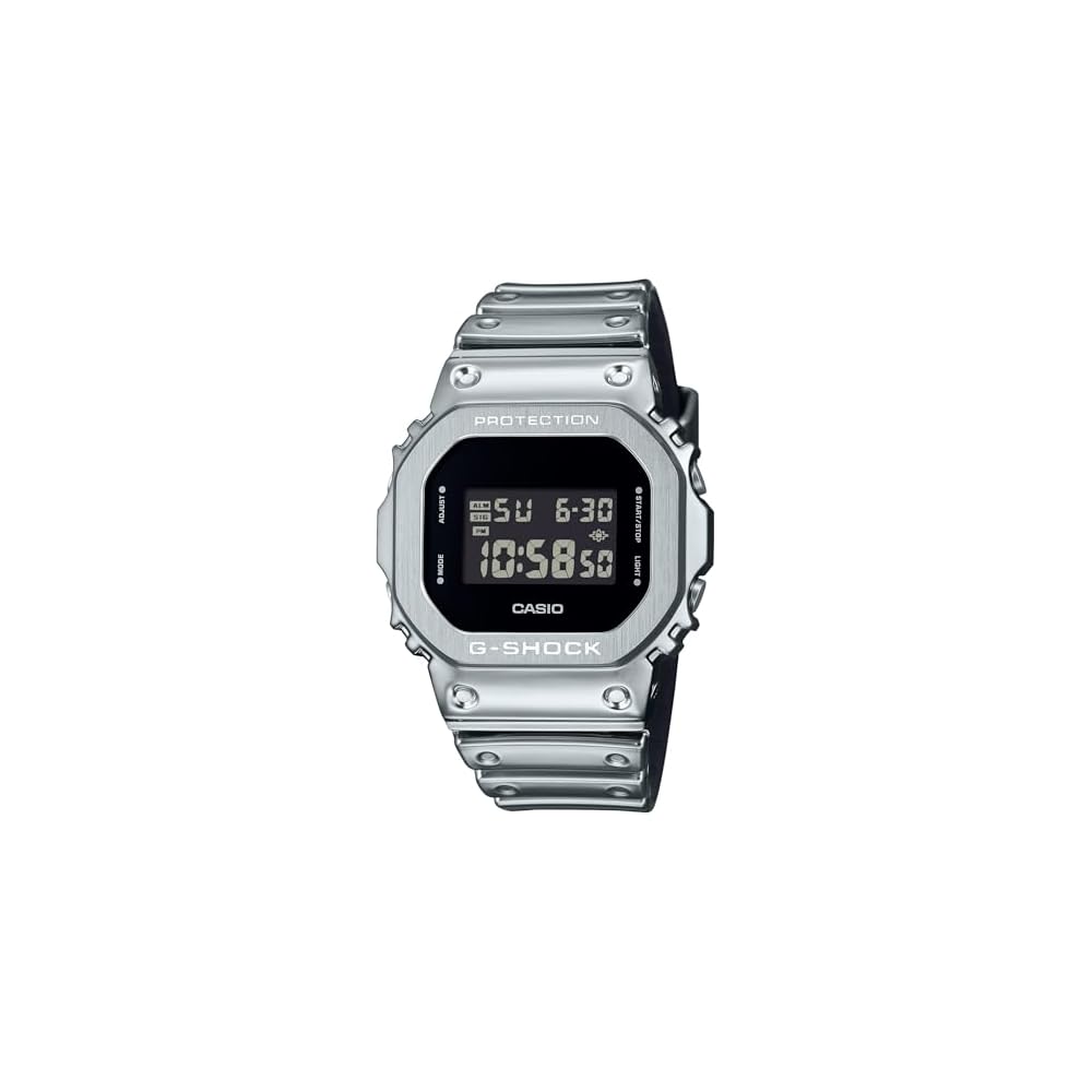 Casio G-Shock Fine Metallic Series GM-5600YM-8JF Men s Silver Watch