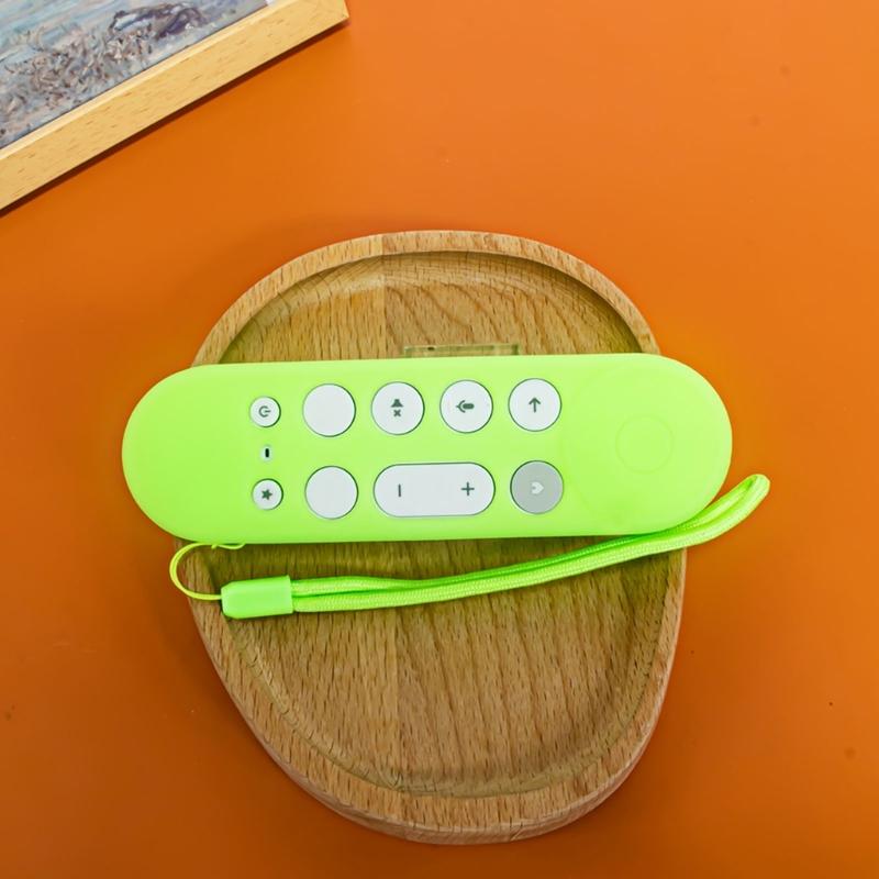 AntiSlip Silicone Cover for TV Streamer (4K) 2024 Remote Durability Sleeve Easy to Clean Against Scratches Covers