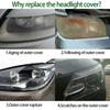 HeadLights Cover for Citroen C5 2010 2011 2012 2013 2014 2015 2016 Transparent Housing Headlights Lens Shell Glass Lampcover