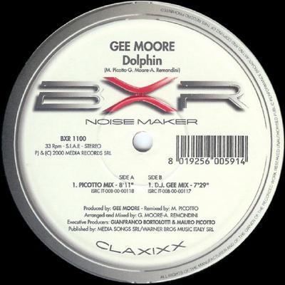 12-Zoll Schallplatte GEE MOORE - Dolphin BXR1100 BXR 2000 Italien Dance & Electronica Gebraucht