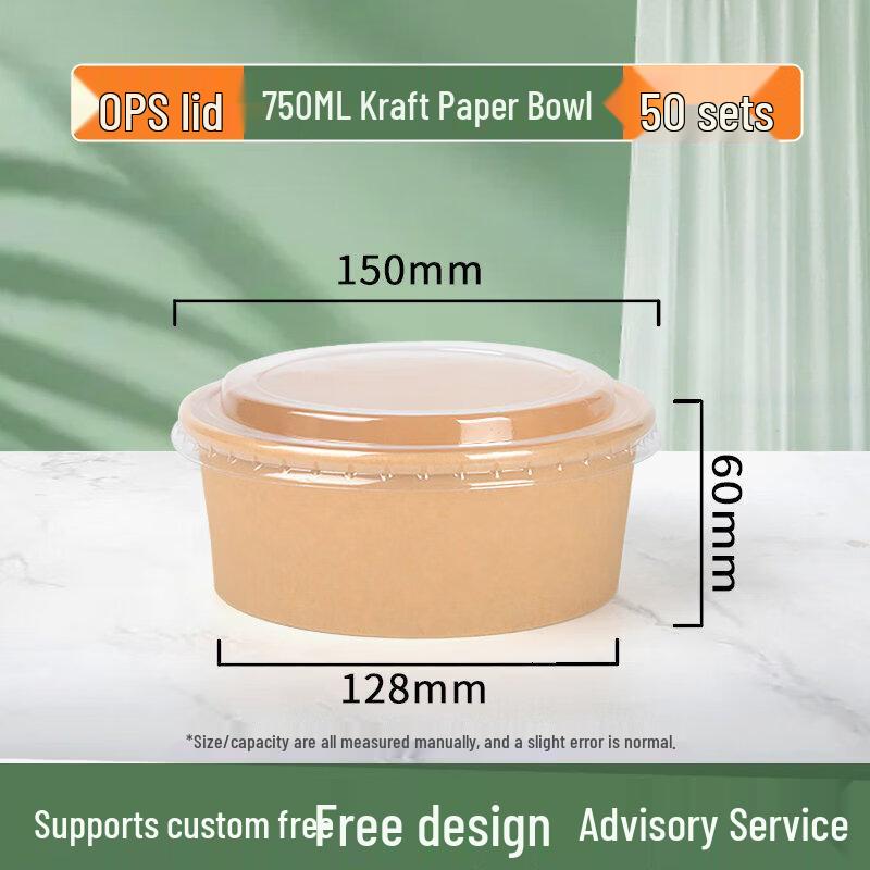 Disposable Round Eco-Friendly Food Container