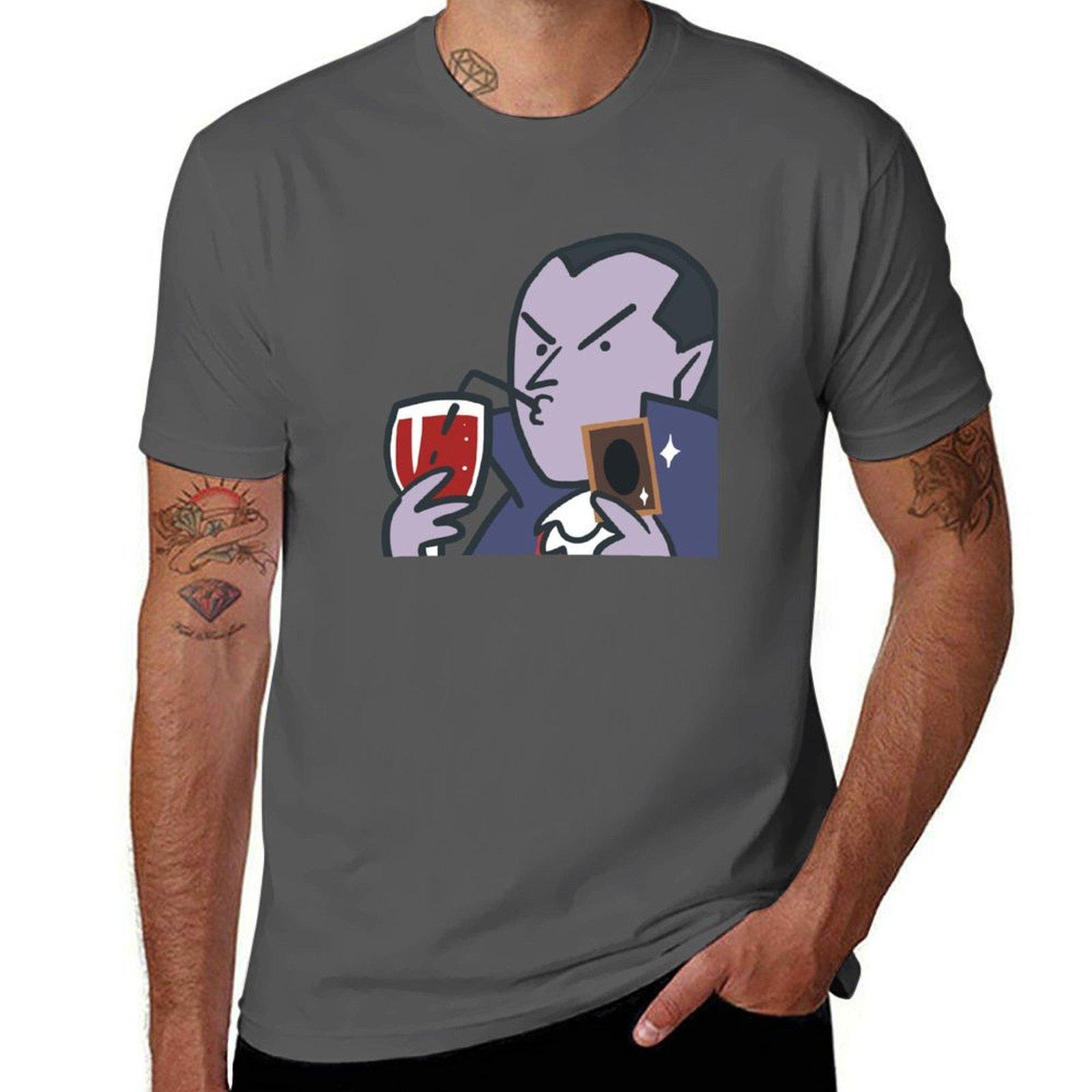 

Stred Zon Varovich T-Shirt t shirts for man slim fit man t shirts high quality luxury brand T-Shirt 4XL