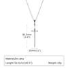 Man's Punk Rock Cross Sword Pendant Necklace, Long Knife Shaped Stainless Steel Necklace, Vintage Gothic Jewelry