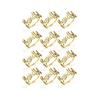 Napkin Rings, Ramadan Napkin Rings Metal Napkin Buckles Golden Table Decoration For Islamic Muslim