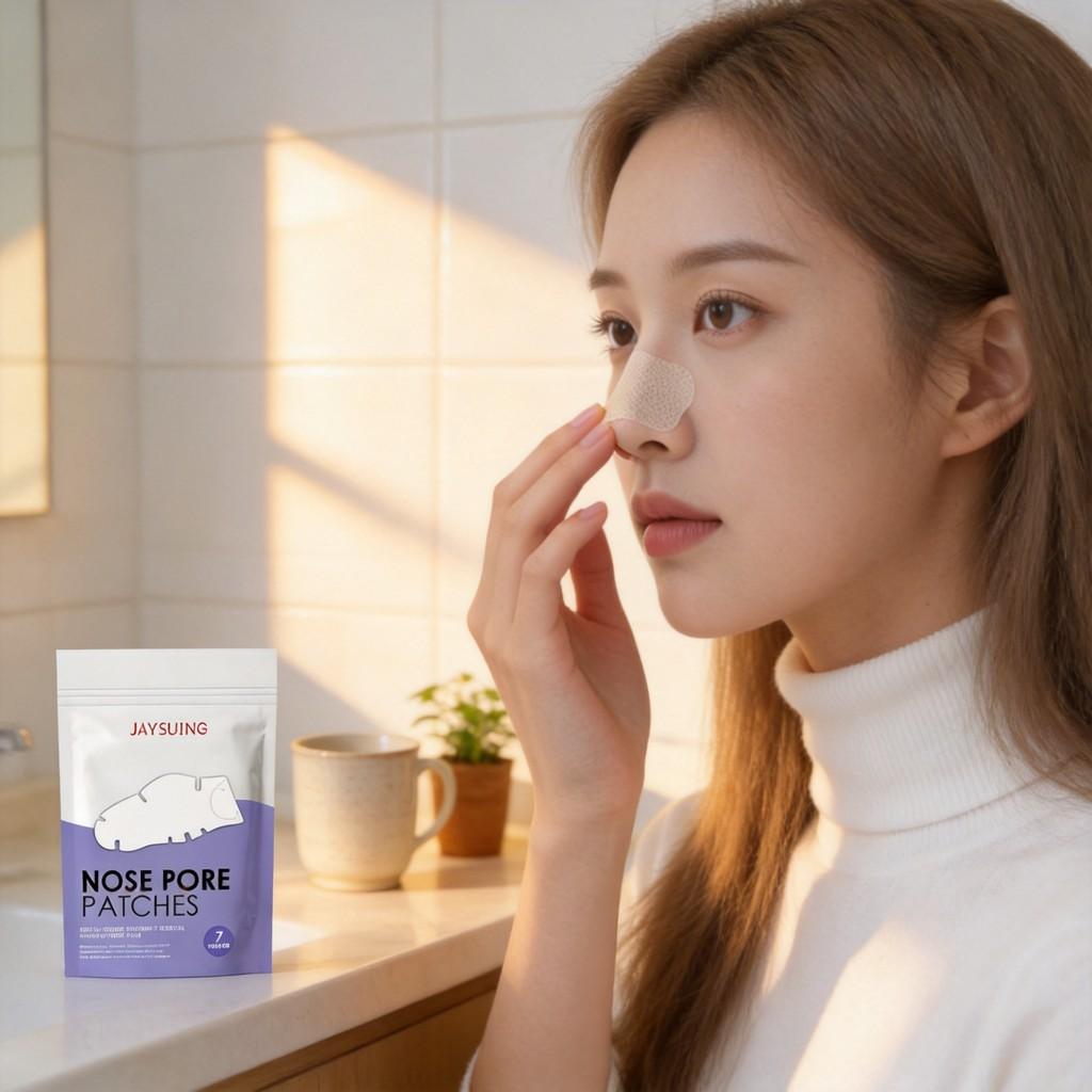 Parches Limpiadores de Poros Faciales Con Exfoliación Suave Para el Cuidado Diario de la Piel Para Adultos