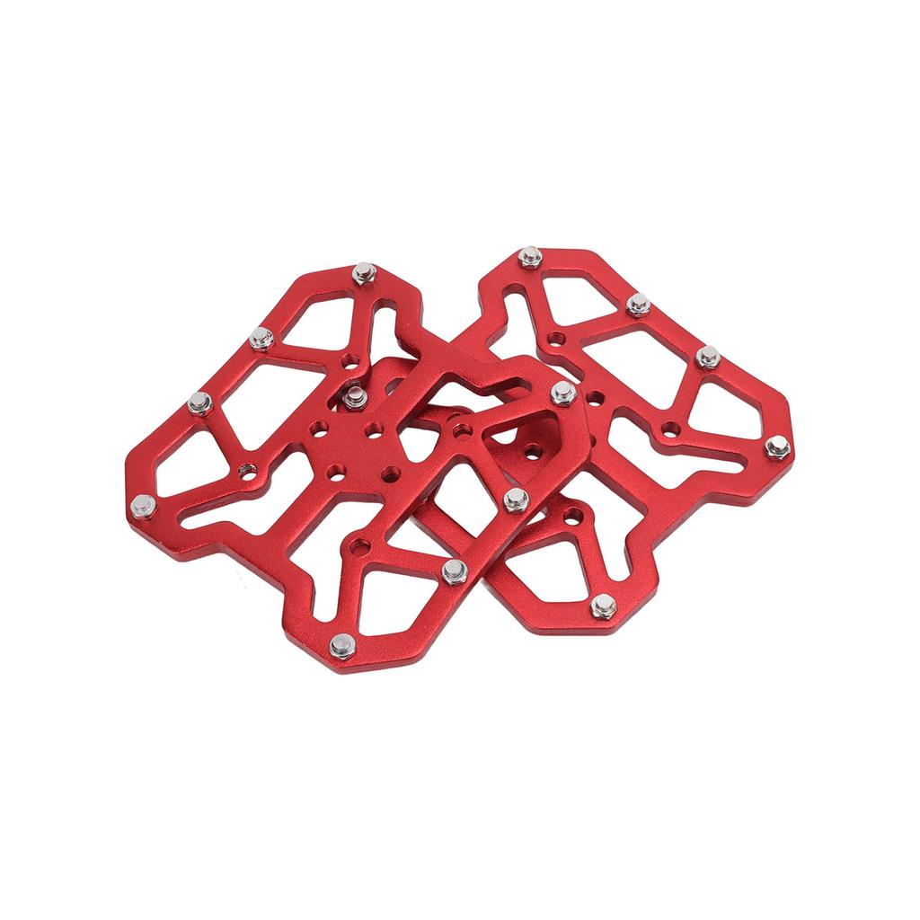 1Pair Clipless Pedal Adapters Self Lock Aluminum Alloy for Mountain Bike System