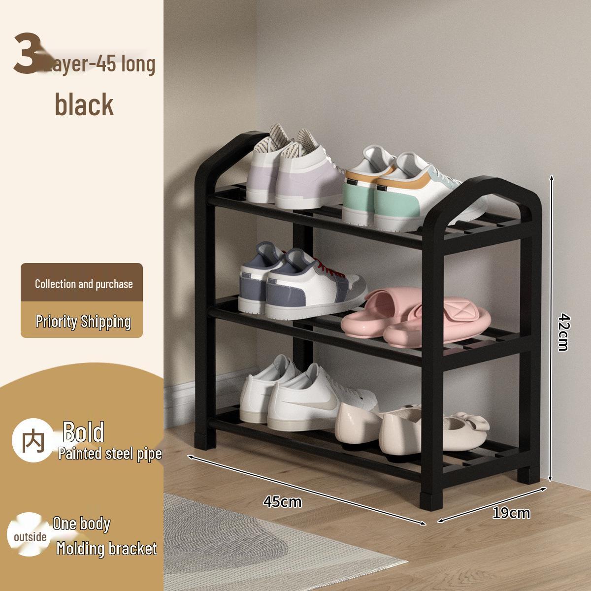 

Economical Multi-layer Shoe Rack for Entrances, Multi-functional Storage, Easy Assembly, Ideal for Homes and Dormitories