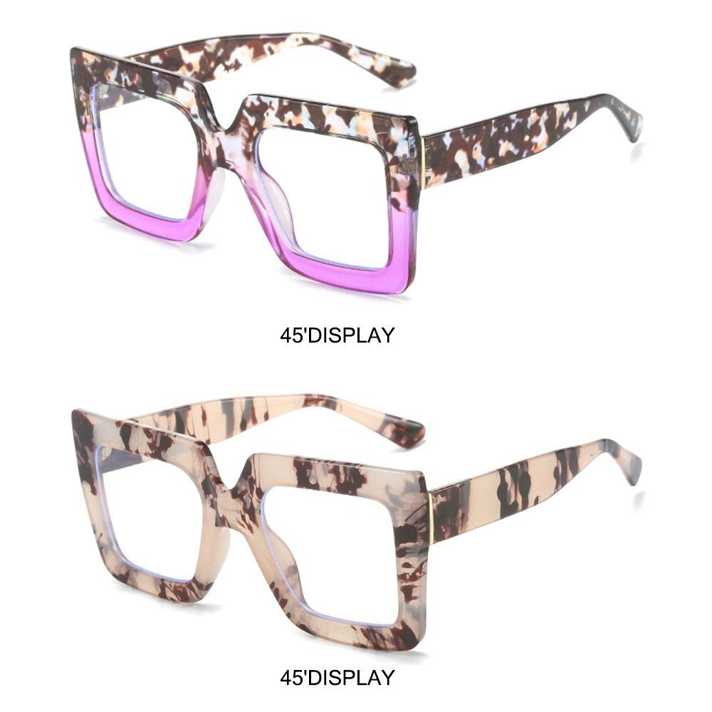 Colorful Ladies Optical Glasses Frame Oversized Computer Eyewear Female Eyeglasses  for Women