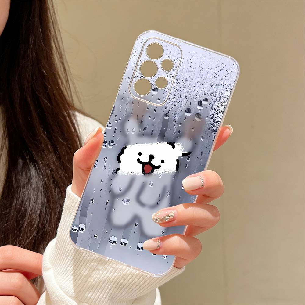 Fun and Cute Phone Case Transparent Silicone Soft For Samsung S25,S24,S21,S22,S23,S30,Ultra,S20,Plus,Fe