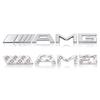 Car Sticker Metal Car 3d Rear Letter Emblem Trunk Sticker for Mercedes benz AMG W204 W203 W205 W124 W221 W213 W212 C E S GLE CLC