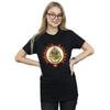 HARRY POTTER Womens/Ladies Hogwarts Rail Cotton Boyfriend T-Shirt