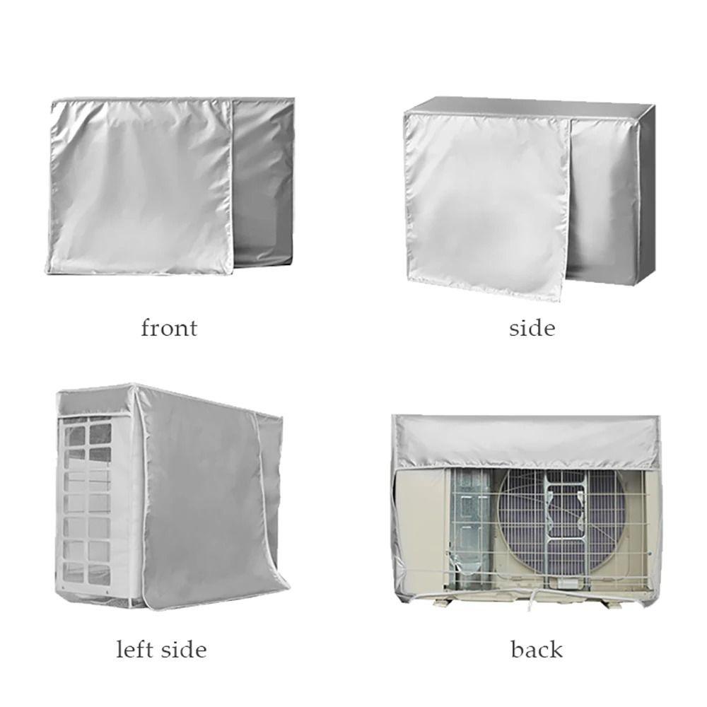 Dust Cover Air Conditioner Cover Waterproof Sun Rainproof Cover Cleaning Cover All Four Seasons