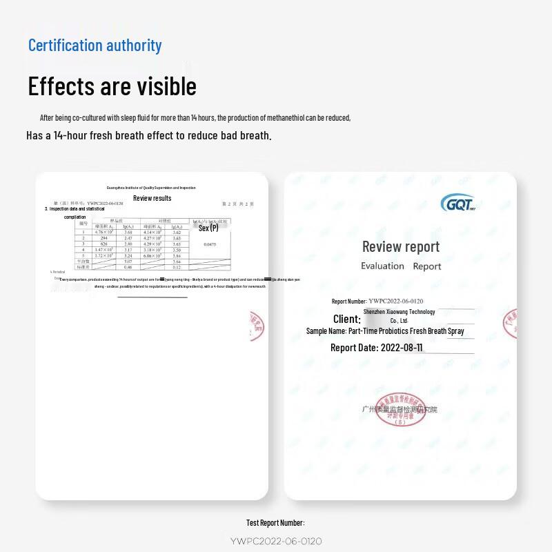 Cenban Probiotic Invigorating Mint Oral Spray 5-Pack