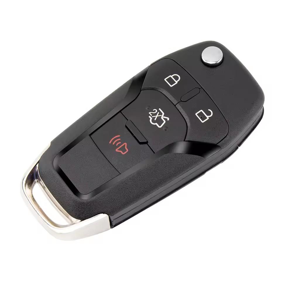 Xuri 2/3/4 Buttons N5F-A08Taa Flip Remote Key Shell Case Fob For Ford Fusion Edge Explorer 2013 2014  Hu101 Blade