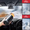12V Portable Car Heater & Cooling Plugs Into Cigarette Lighter, Defroster for Car Windshield Heating Fast Heating Defrost Defogger with Suction