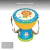 Kids Drum Toy, Musical Hand Drum, Interactive Light & Sound, Educational Rabbit Battery