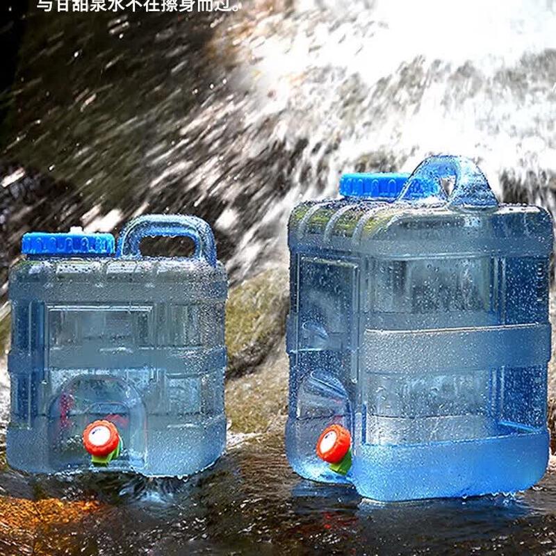 maxcook 20L Quadratischer Wasserlagerbehälter mit Wasserhahn