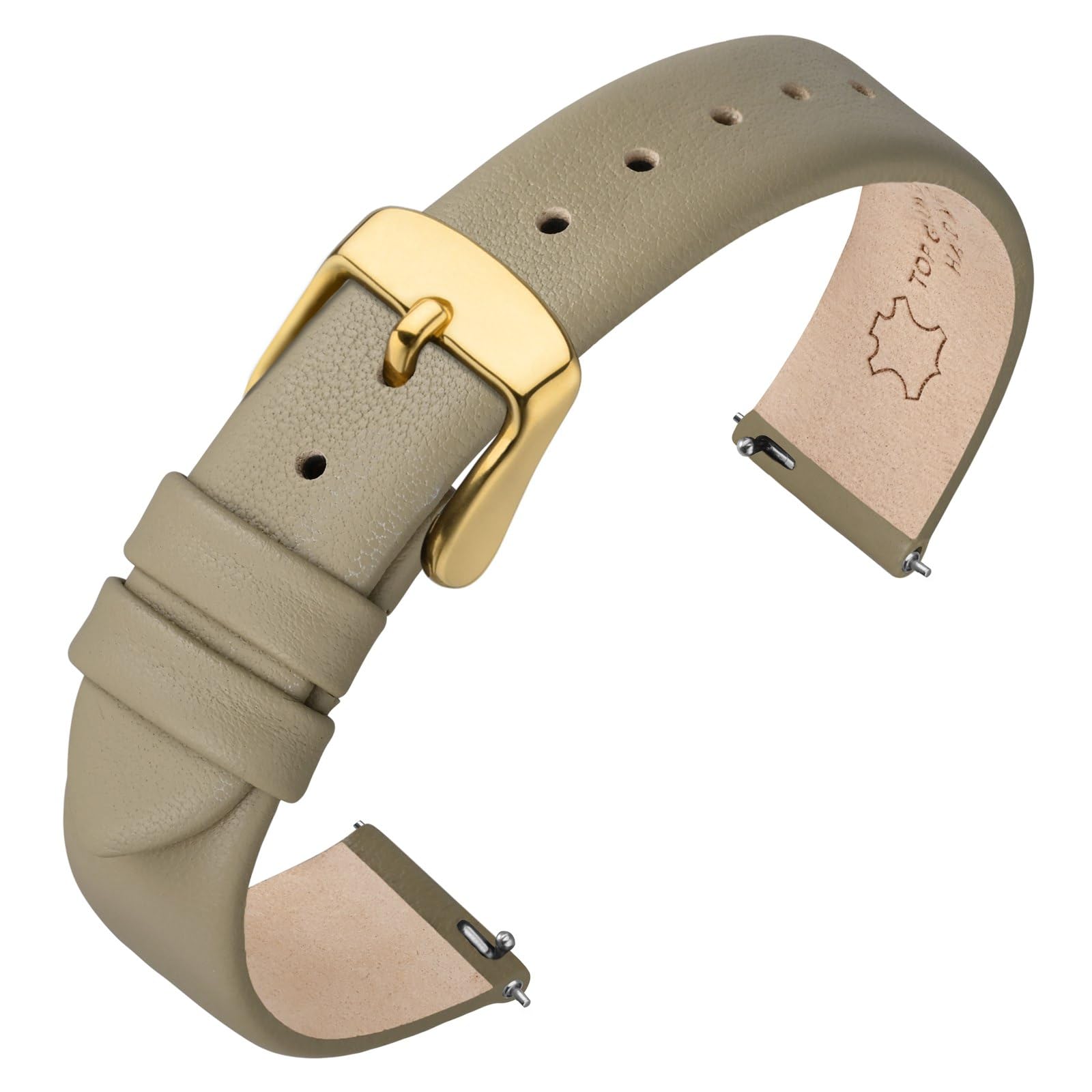 

[ANNEFIT] Ремешок для часов из натуральной кожи, 0,5 дюйма (12 мм), 0,55 дюйма (13 мм), 0,55 13 mm