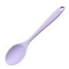 Silicone Spoon Food Grade Long-handled Kitchen Soup Spoon Mixing Spoons High Temperature Resistant for Cooking