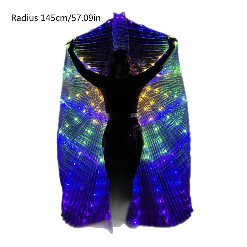 Illuminated Led Fairys Wing for Kids and Adults Glowing Butterfly Wing for Enchanting Parties and Event Angel Wing