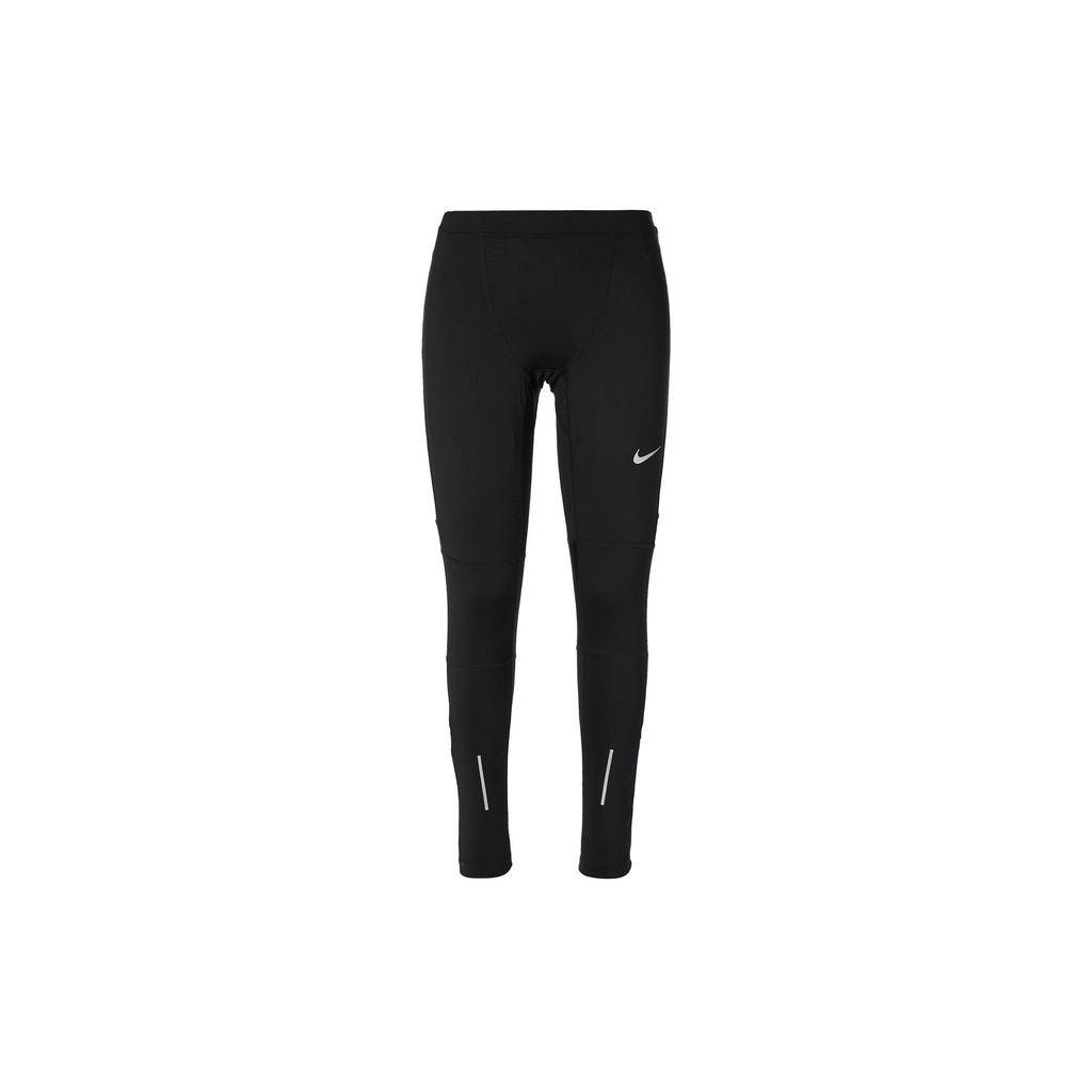Nike Knitted Sweatpants Men's Black Moderate Slim Fit Pants 644257-011