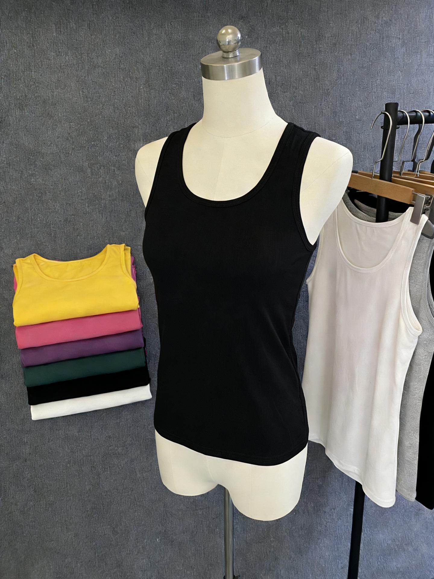 

European & American Women s Multi-color Stretchy Sleeveless Camisole Vest Shawl, New 2026 Arrival S (suggested for 80-95 jin) чёрный