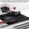 2Pc Thermochromic Silicone Induction Cooktop Protector Mat Nonslip Induction Cooktop Cover Antiscratch Induction Stove Protector