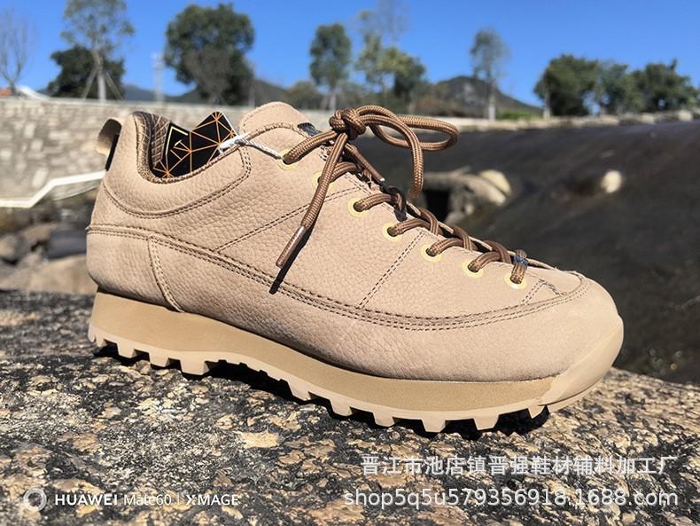 Replica Damo High-top Outdoor Camping GTX Waterproof and Non-slip V Mountaineering Shoes First Layer Cowhide Hiking Shoes for Men and Women