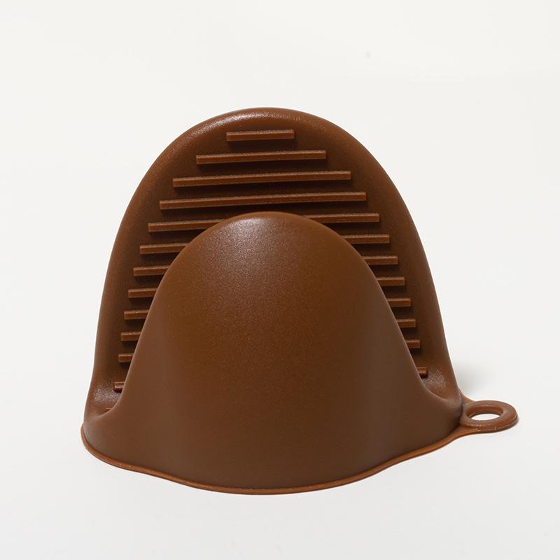 Silicone Nordic Color Heat-Resistant Microwave Glove - 42g, Anti-Slip, Anti-Scald Plate Lifter