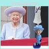 Atemberaubende Königin Elisabeth II. Puppe Mit Cartoon-Artwork Zum Sammeln Und Gedenken