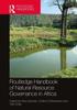 Βιβλίο Routledge Handbook of Natural Resource Governance In Africa