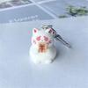 Soft Touch Plush Cat Keychain Handmade Cat Charm Pendant Bringing Fun and Good Fortune Suitable for Daily Party Use