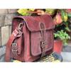 Echte Vintage Ledertasche Herren Messenger Schulter Laptoptasche Aktentasche