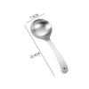 Stainless Steel Deepen Tablespoons Soup Ladle Long Handle Large Ramen Bouillon Spoon Kitchen Tableware Cooking Utensils