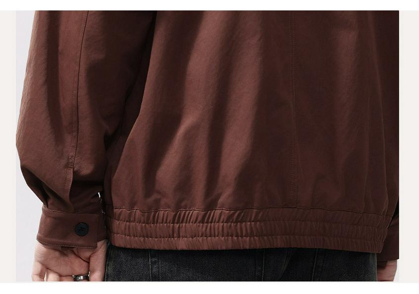 Men's Retro Embroidered Harrington Jacket - Spring 2025 Trendy Style