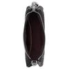 Coach Teri 25 Classic Logo Signature Patent Leather And Smooth Leather Crossbody Shoulder Bag Medium Women Bags Silver Black CDY98-SVBK