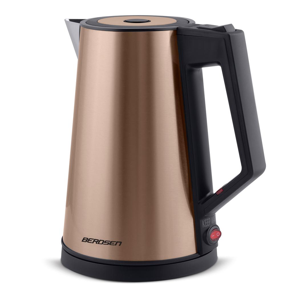 Chaleira Elétrica 1.7L Berdsen Bd-708 Cobre