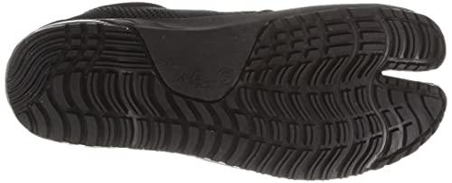 Margo Tabi-Style Shoes, Barefoot Air Cushion, for Training, Fitness, Running, and Sports Jog, Unisex, Adult, Black, Size 27.0 cm, 2E