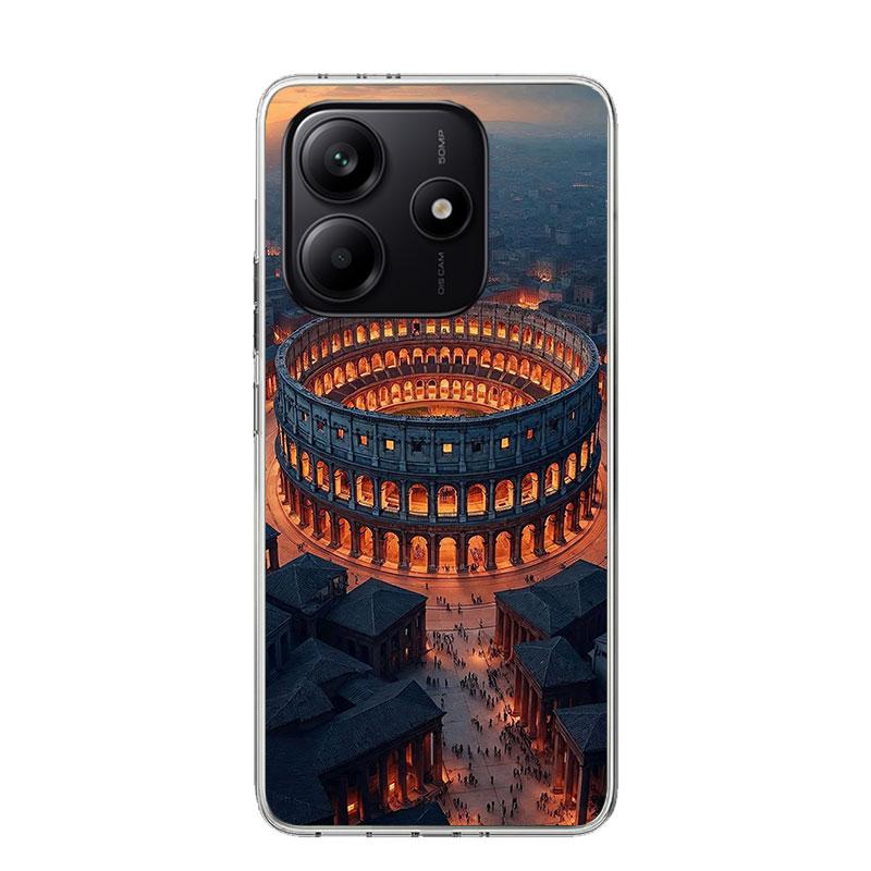 

Roman Colosseum Phone Case For Xiaomi Redmi Note 15 14 13 12S 12 Pro Plus 11S 11E 11 11T 10S 10 Art Soft Pattern Cover Redmi Not Redmi Note 13 4G