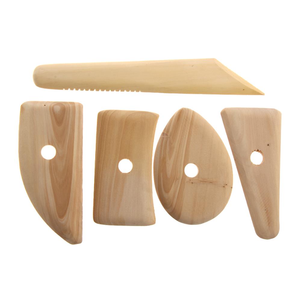 5pcs Sculpture Set Family Multifunction Figurines Molding Tool Exquisite Convenient Practical Creative Clay Lovers Accessories
