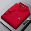 STORN Designer Brand Short Sleeve Polo Shirt Summer Best-selling Pony Letter Embroidered Solid Color Business Casual Men Lapel T-shirt