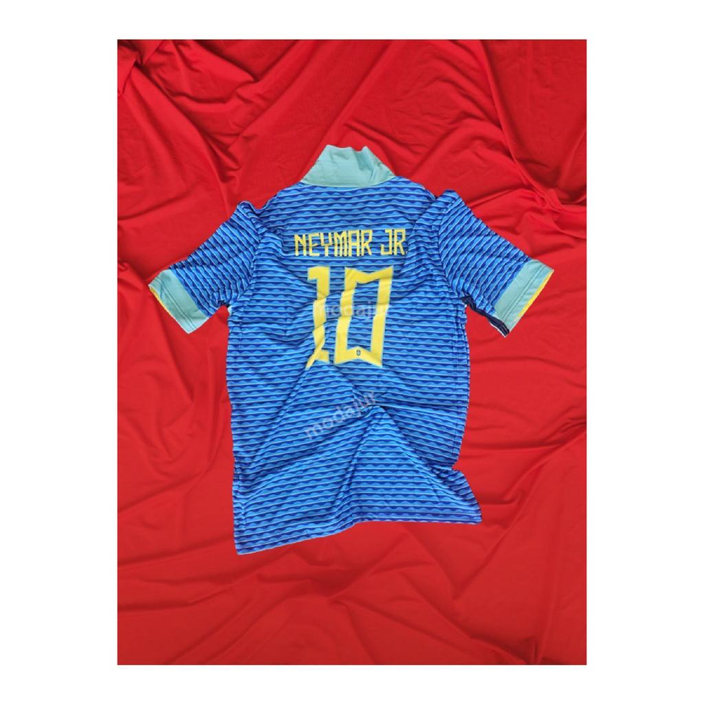 Brazil Neymar 2024 Euro Cup Adult Top Jersey