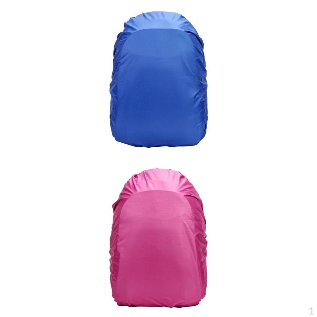 2 szt. Wodoodporny pokrowiec przeciwdeszczowy na plecak, odporny na kurz, na wędrówki, wędrówki