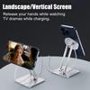 Foldable Phone Holder For MagSafe Charger 360 Rotating Adjustable Universal Magnetic Desktop Cell Phone Stand For iPhone 15 14