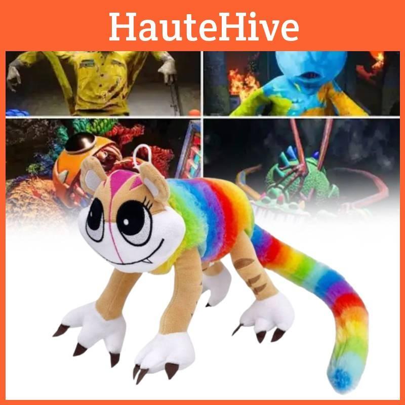 Playtime Chapter Poppy 4 Rainbow Long Tailed Cat Plush Toy Stuffed Gift Doll