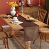 Table Runner Velvet Solid Color American Simple Luxury Table Runners Country Wedding Decoration For Dining Modern Home Textile