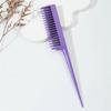1pc fashionable mouse tail comb - heat-resistant carbon fiber comb with durable ABS handle For Hair Accessories