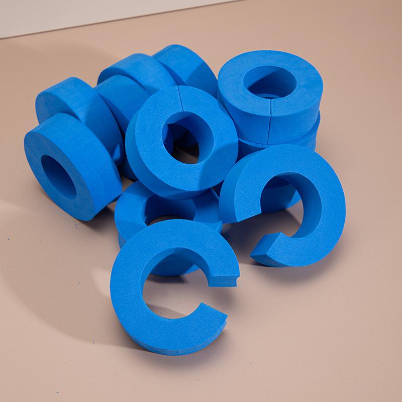 12PCS Heatless Hair Curlers Sponge Foam Rollers Curling Clips C Shape Portable Soft Curls Sleeping Flexi Rods Hair Styling Tools